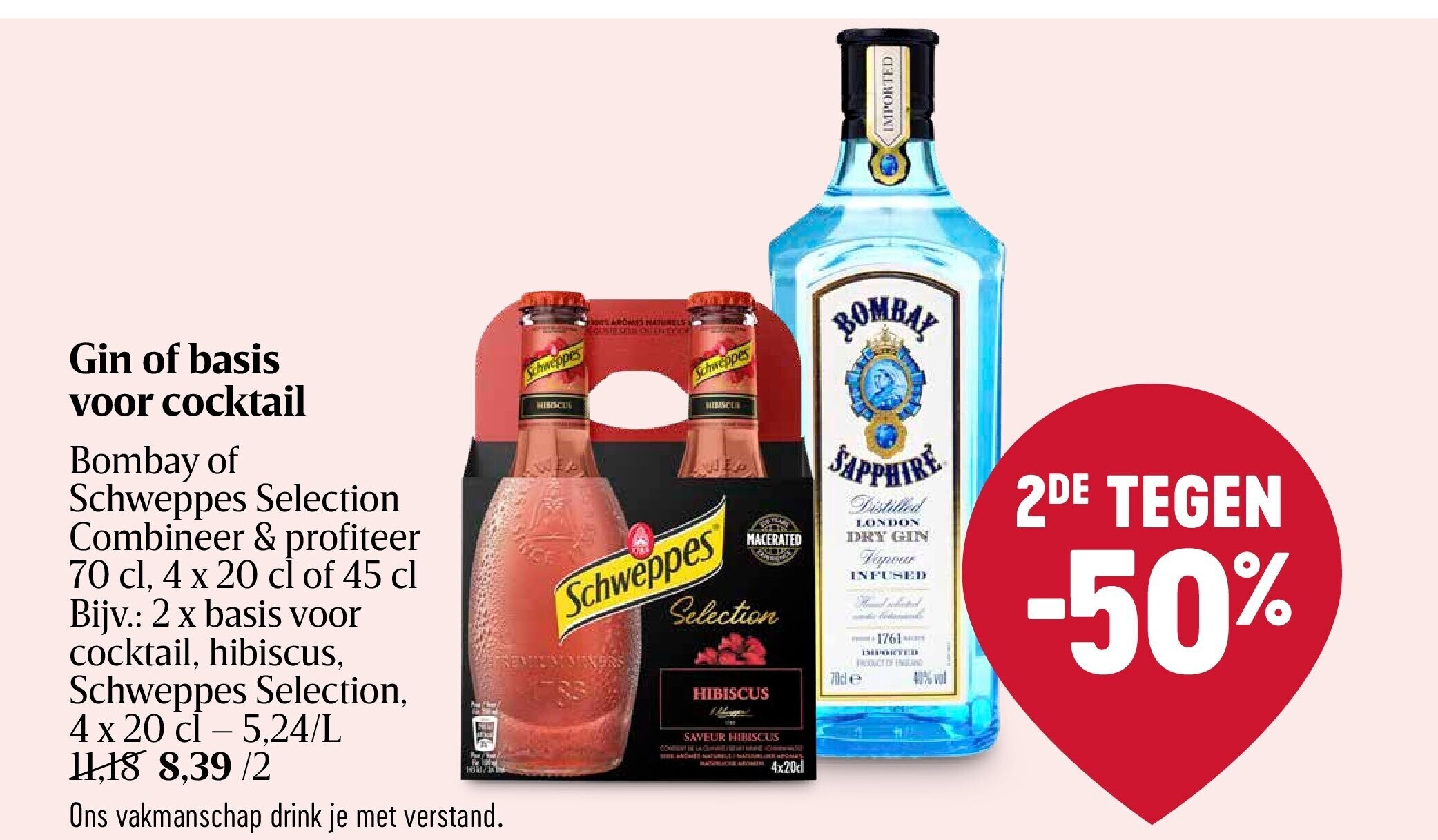 Gin of basis voor cocktail