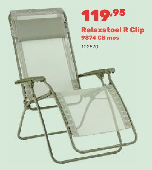 Relaxstoel R Clip 9874 CB mos
