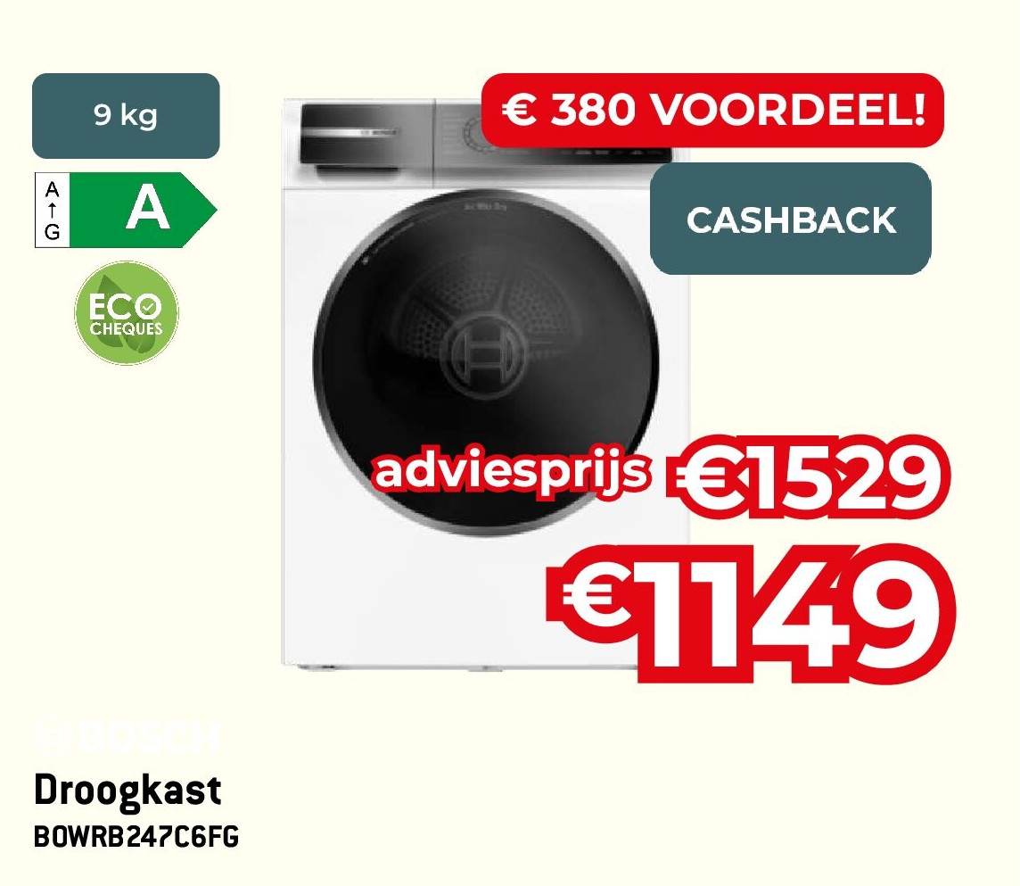 Droogkast BOWRB247C6FG