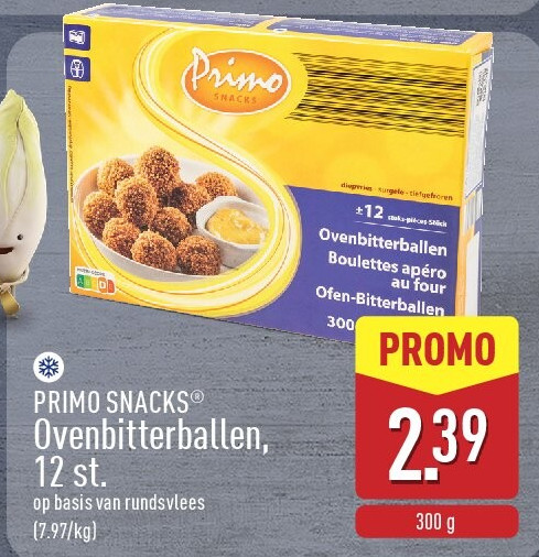 Ovenbitterballen, 12st.