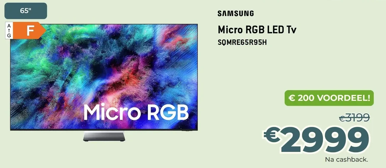 SAMSUNG Micro RGB LED Tv
