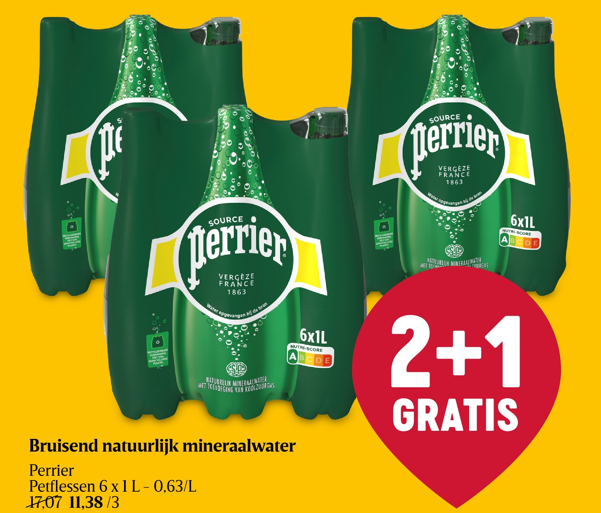 Bruisend natuurlijk mineraalwater