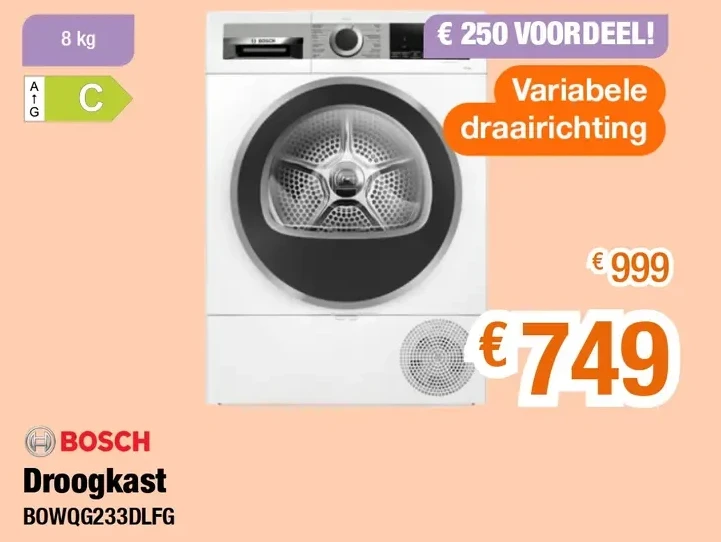 Droogkast BOWQG233DLFG