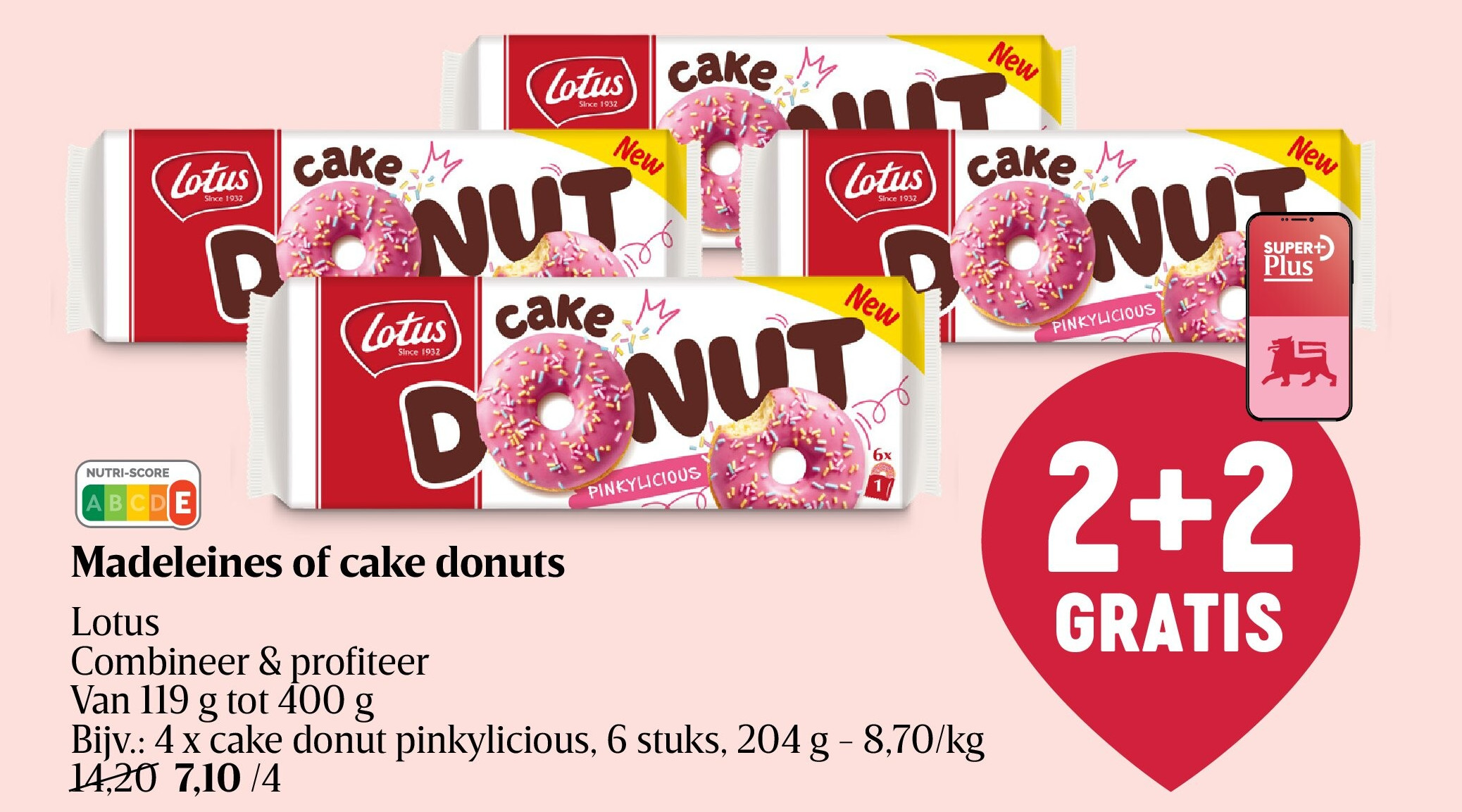 Madeleines of cake donuts