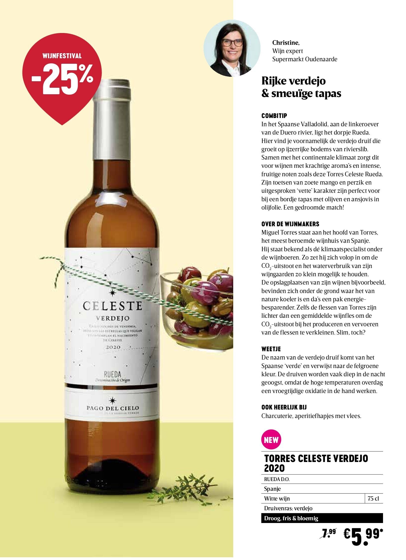 TORRES CELESTE VERDEJO 2020