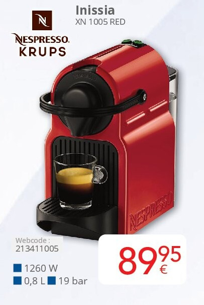 Inissia XN 1005 RED