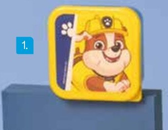 1. 3-in-1 snackdoosje Paw Patrol