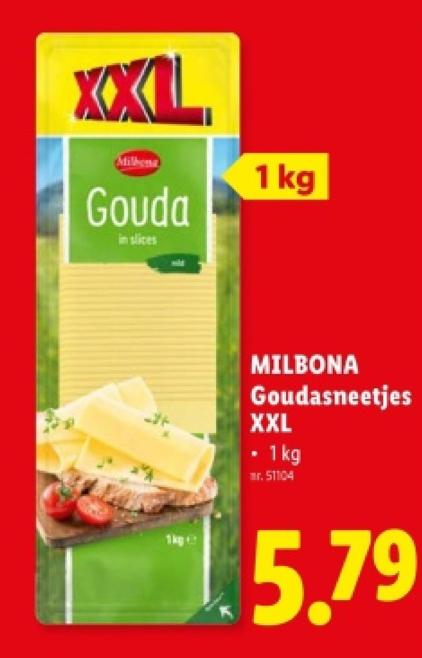Goudasneetjes XXL