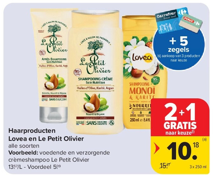 Haarproducten Lovea en Le Petit Olivier