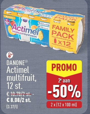 Actimel multifruit, 12st.