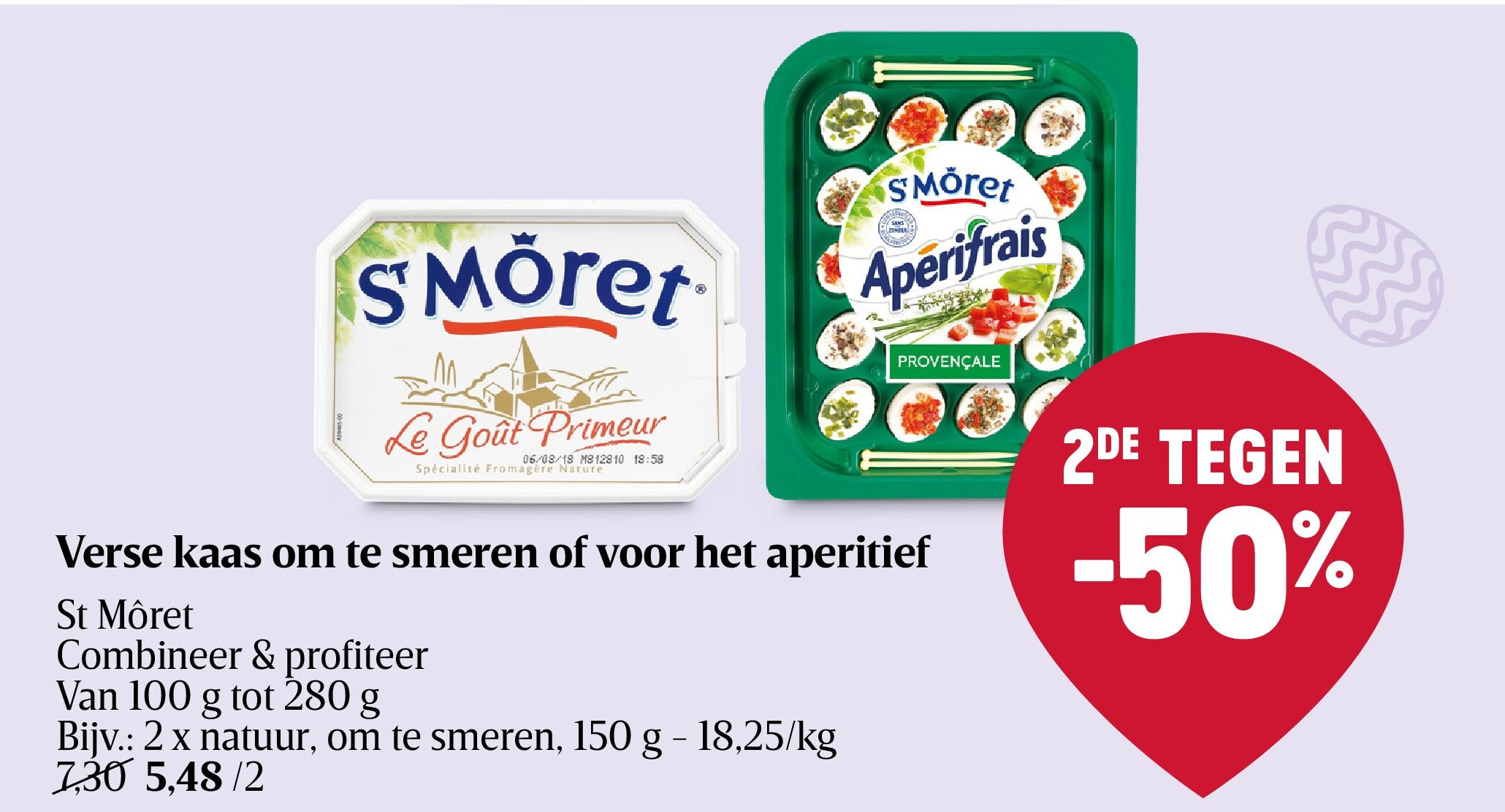 Verse kaas om te smeren of voor het aperitief