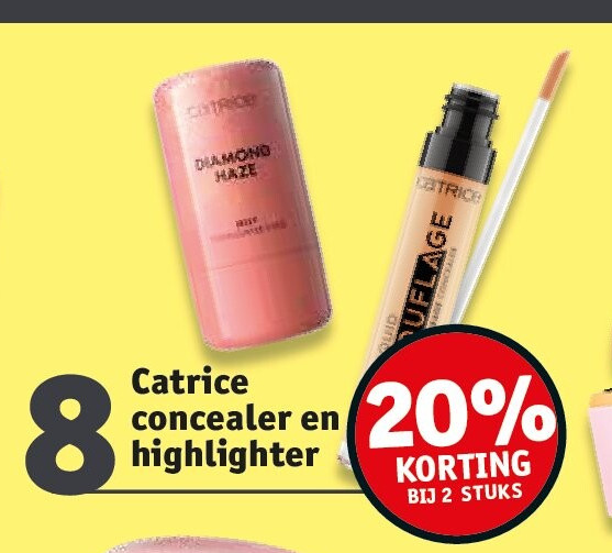 Catrice concealer en highlighter