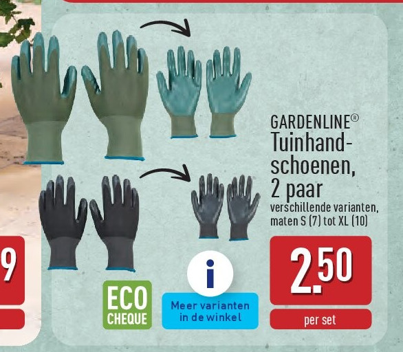 Tuinhandschoenen, 2paar