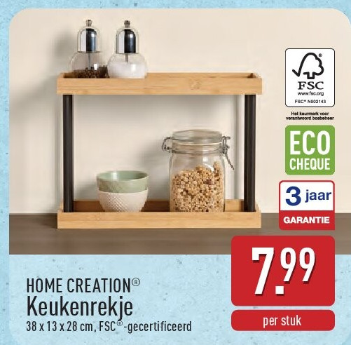 Keukenrekje