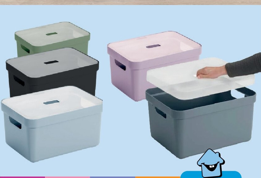 Sigma home box met deksel 24 L
