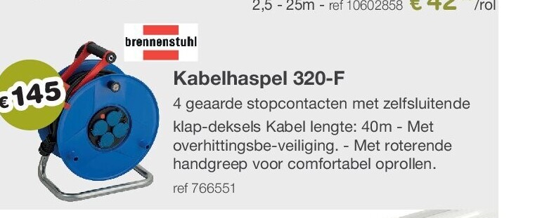 Kabelhaspel 320-F