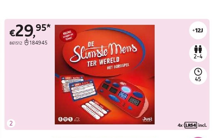 DE SLIMSTE MENS TER WERELD