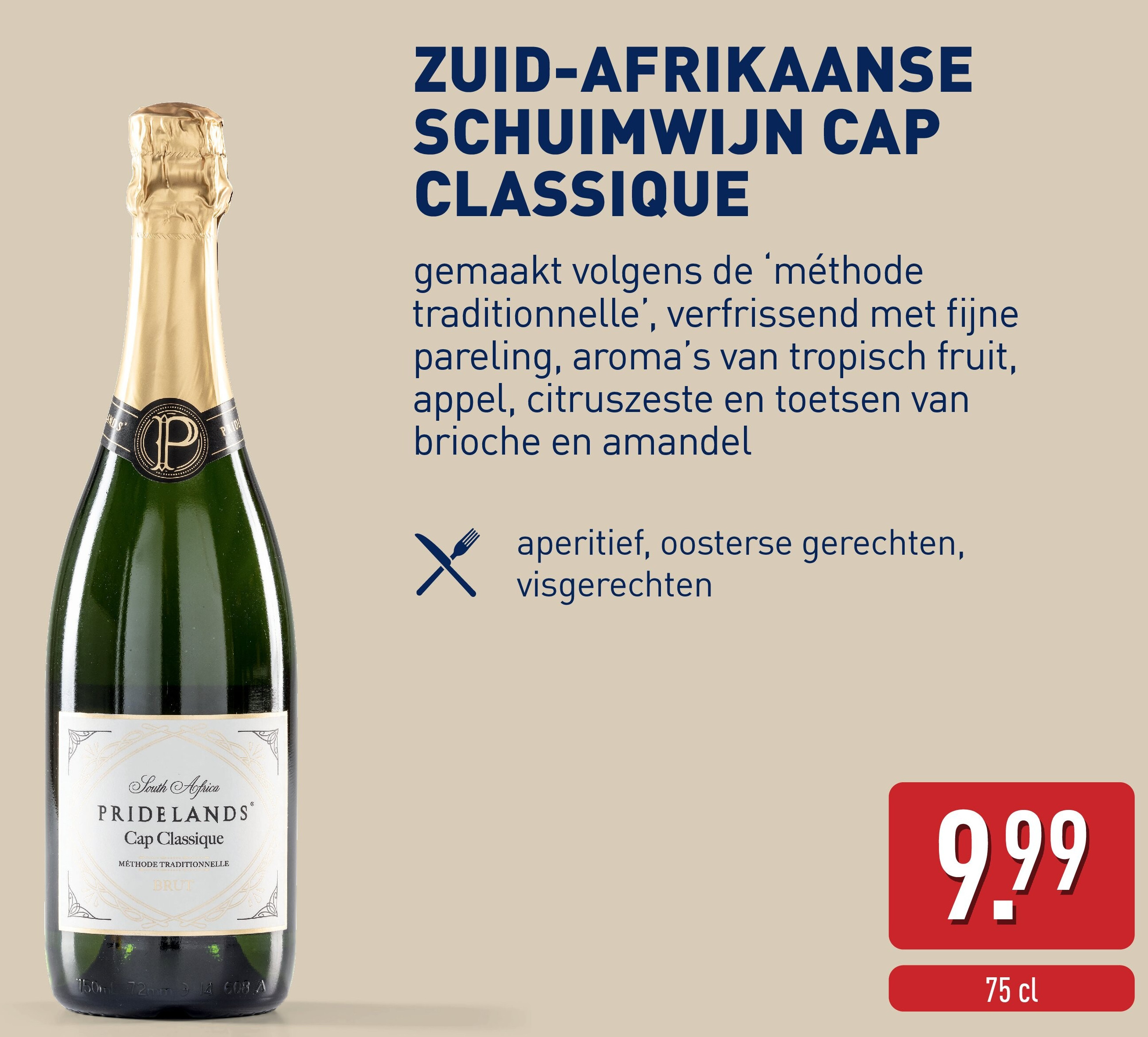 ZUID-AFRIKAANSE SCHUIMWIJN CAP CLASSIQUE