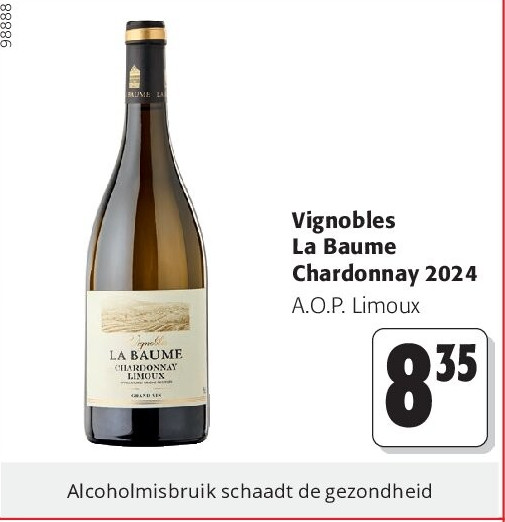 Vignobles La Baume Chardonnay 2024