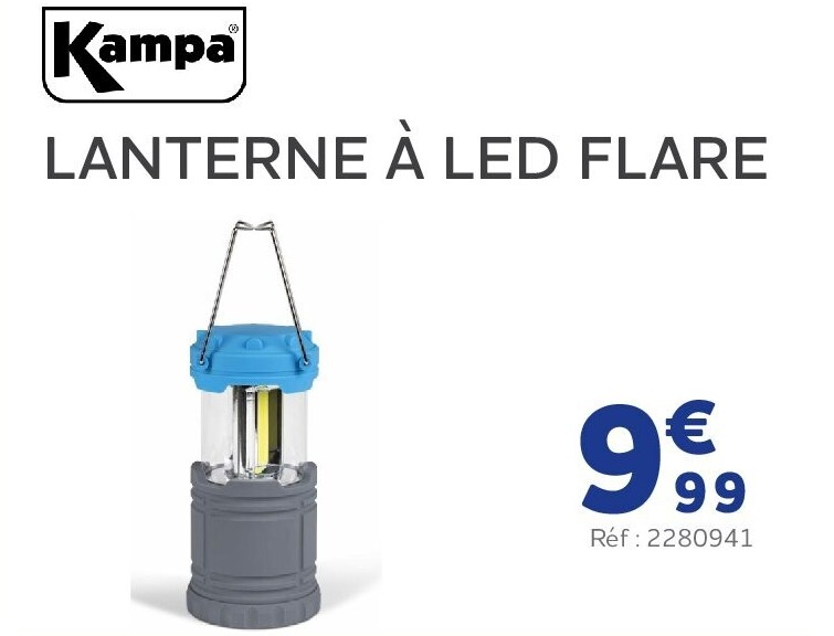 LANTERNE À LED FLARE