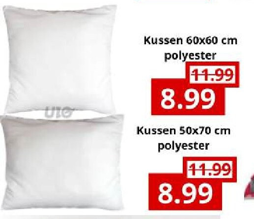Kussen 60x60 cm polyester