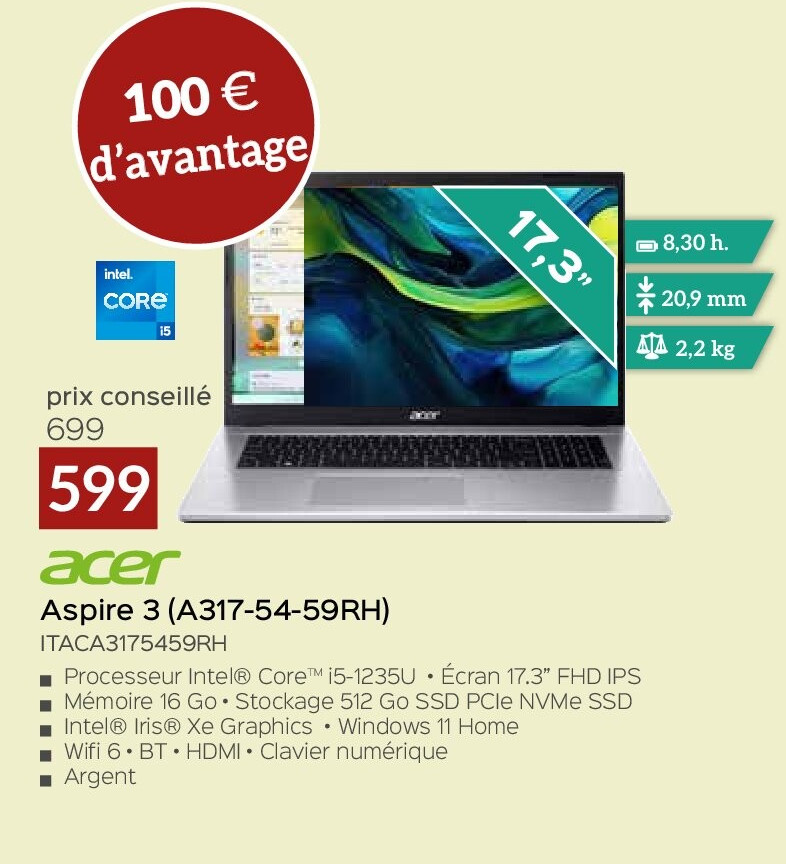 Acer Aspire 3 (A317-54-59RH)