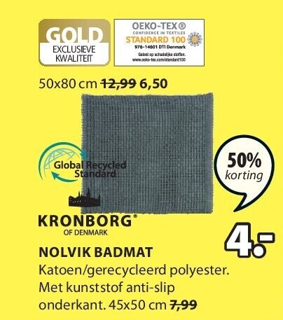 NOLVIK BADMAT 45x50 cm