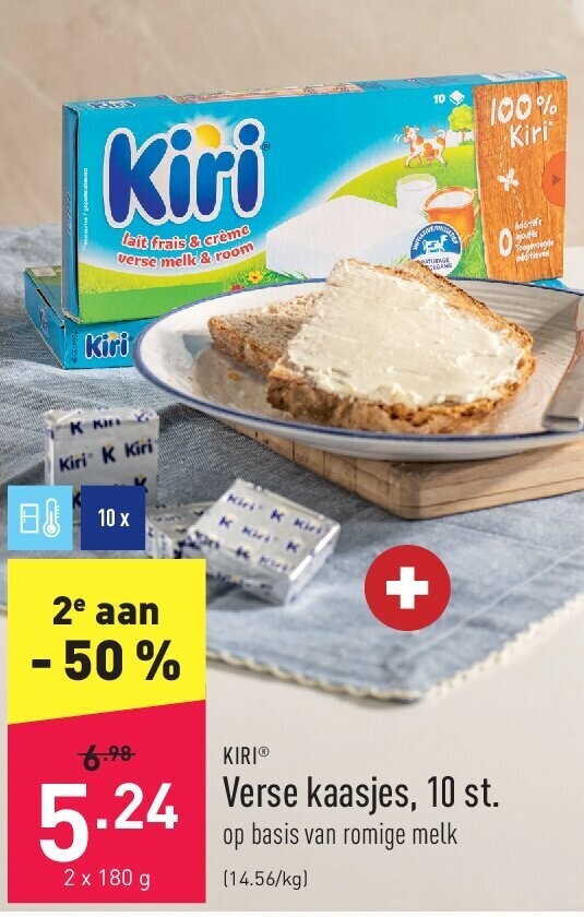 Verse kaasjes, 10 st.