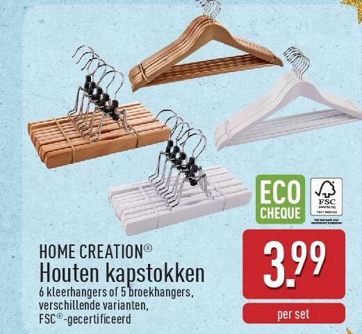 Houten kapstokken