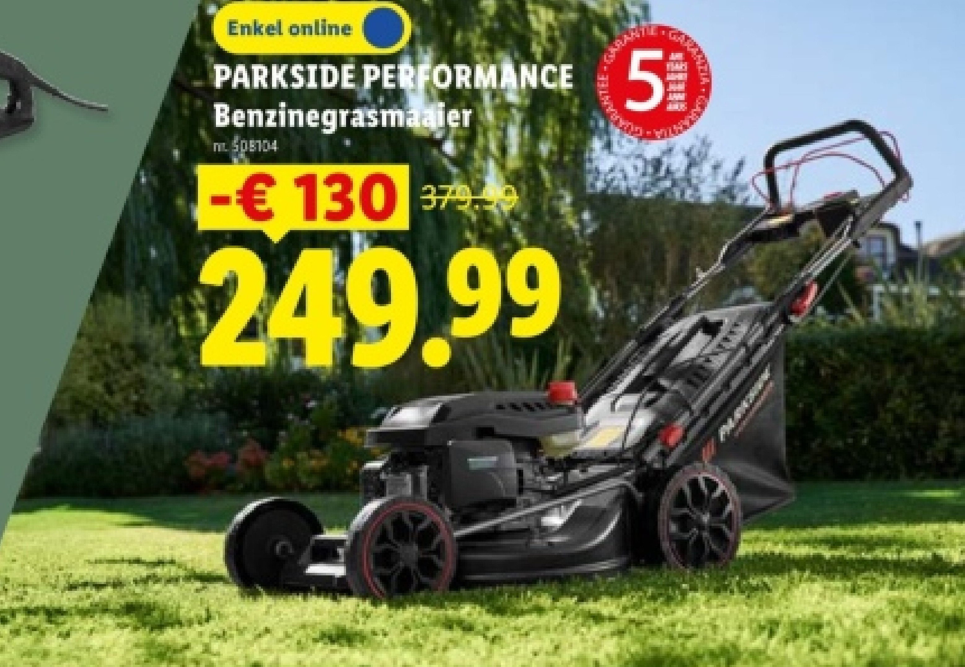 Benzinegrasmaaier