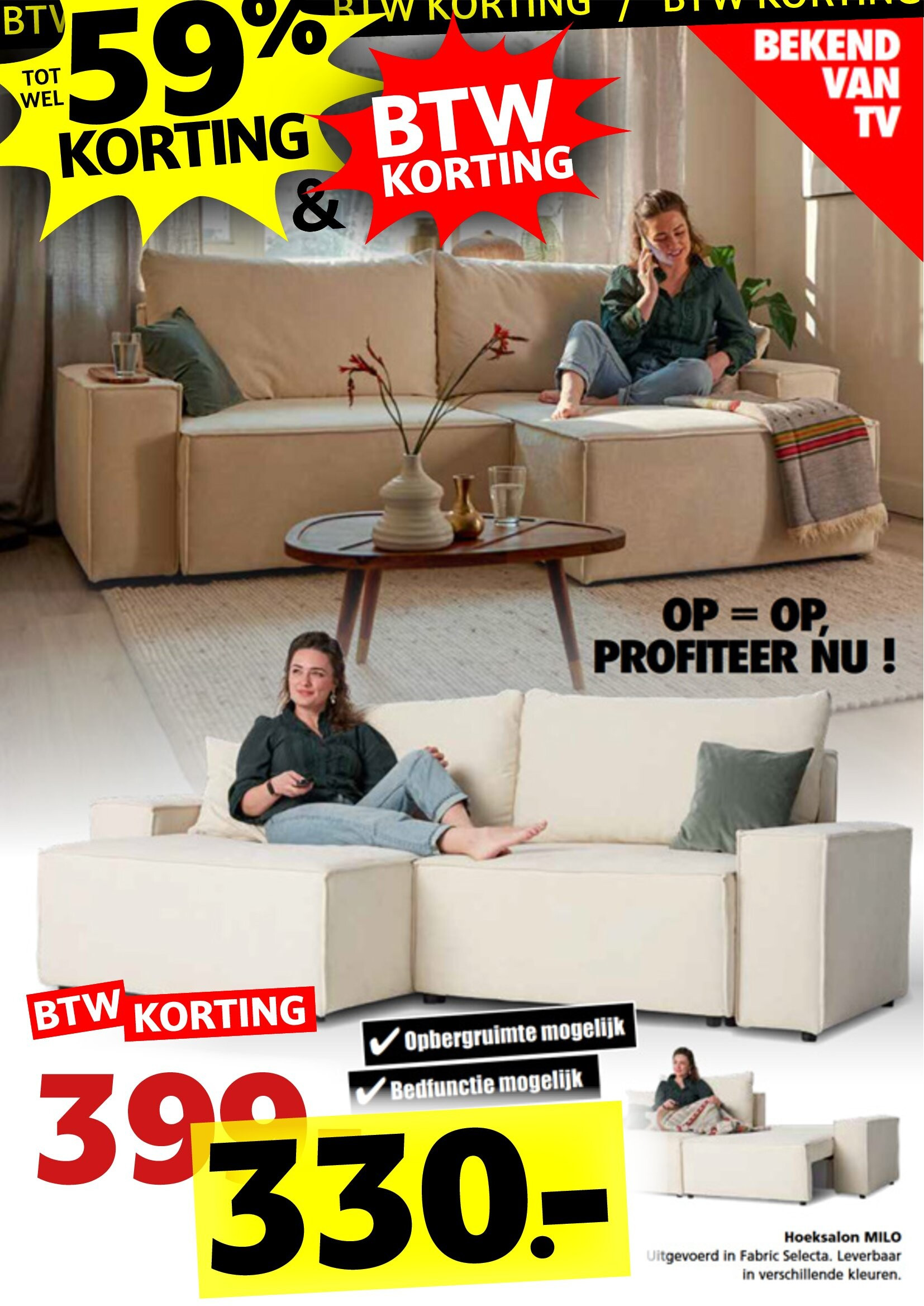 Hoeksalon MILO