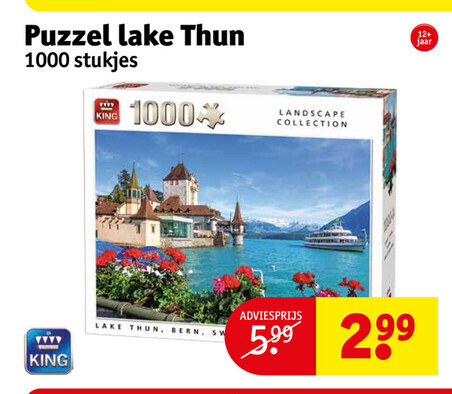 Puzzel lake Thun