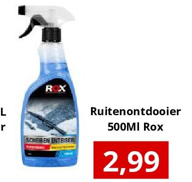Ruitenontdooier 500Ml Rox
