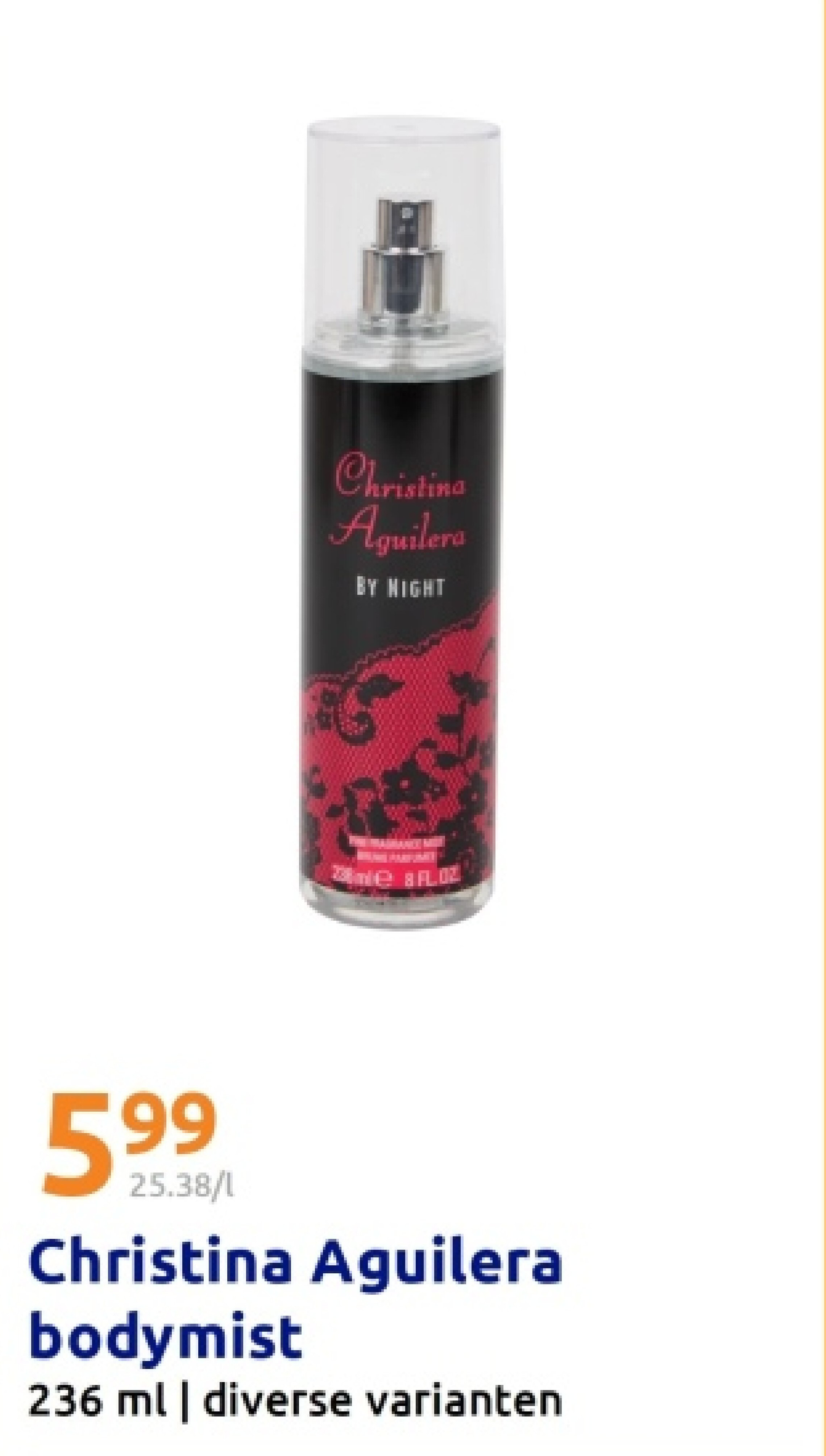 Christina Aguilera bodymist