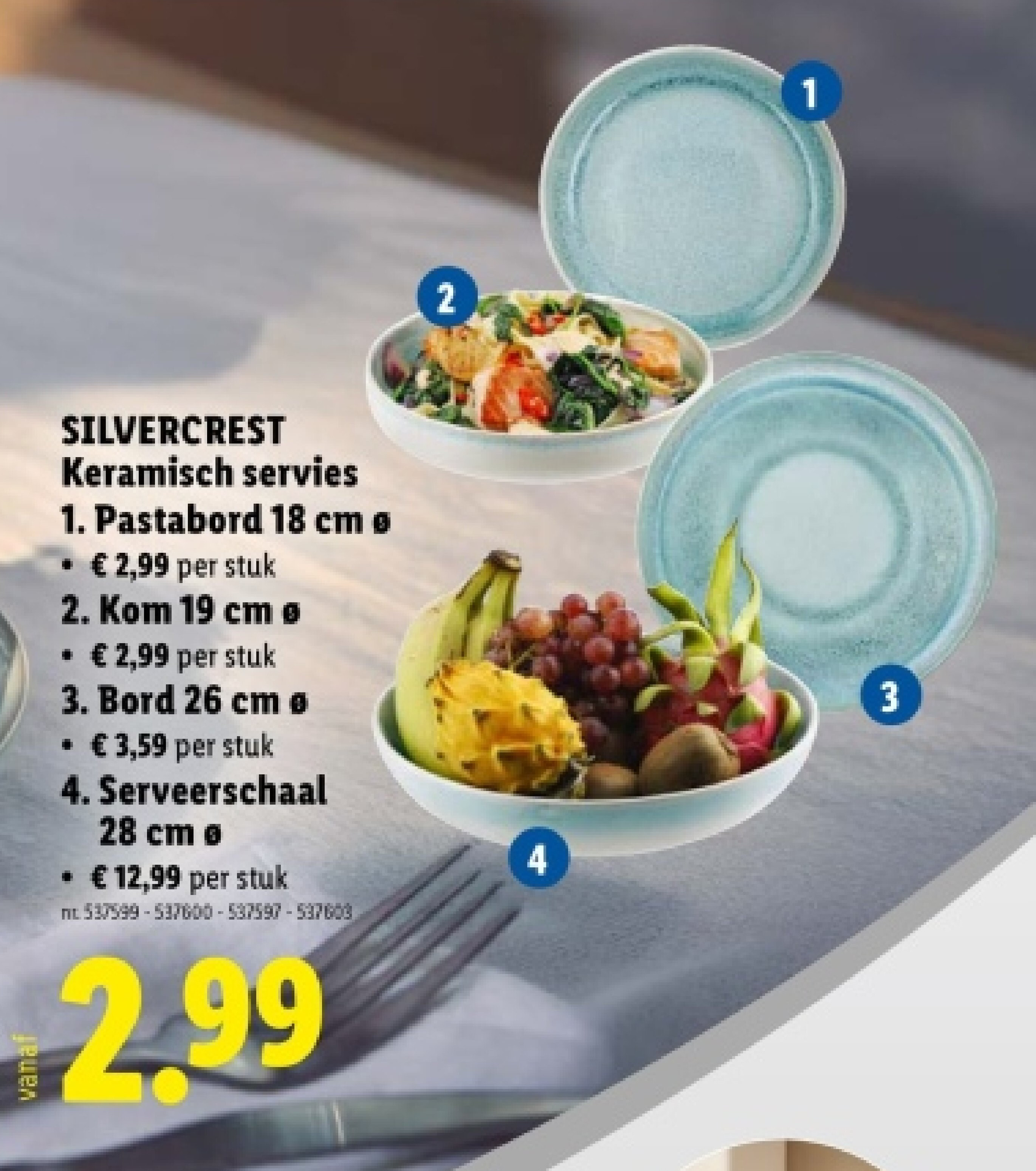 Keramisch servies
