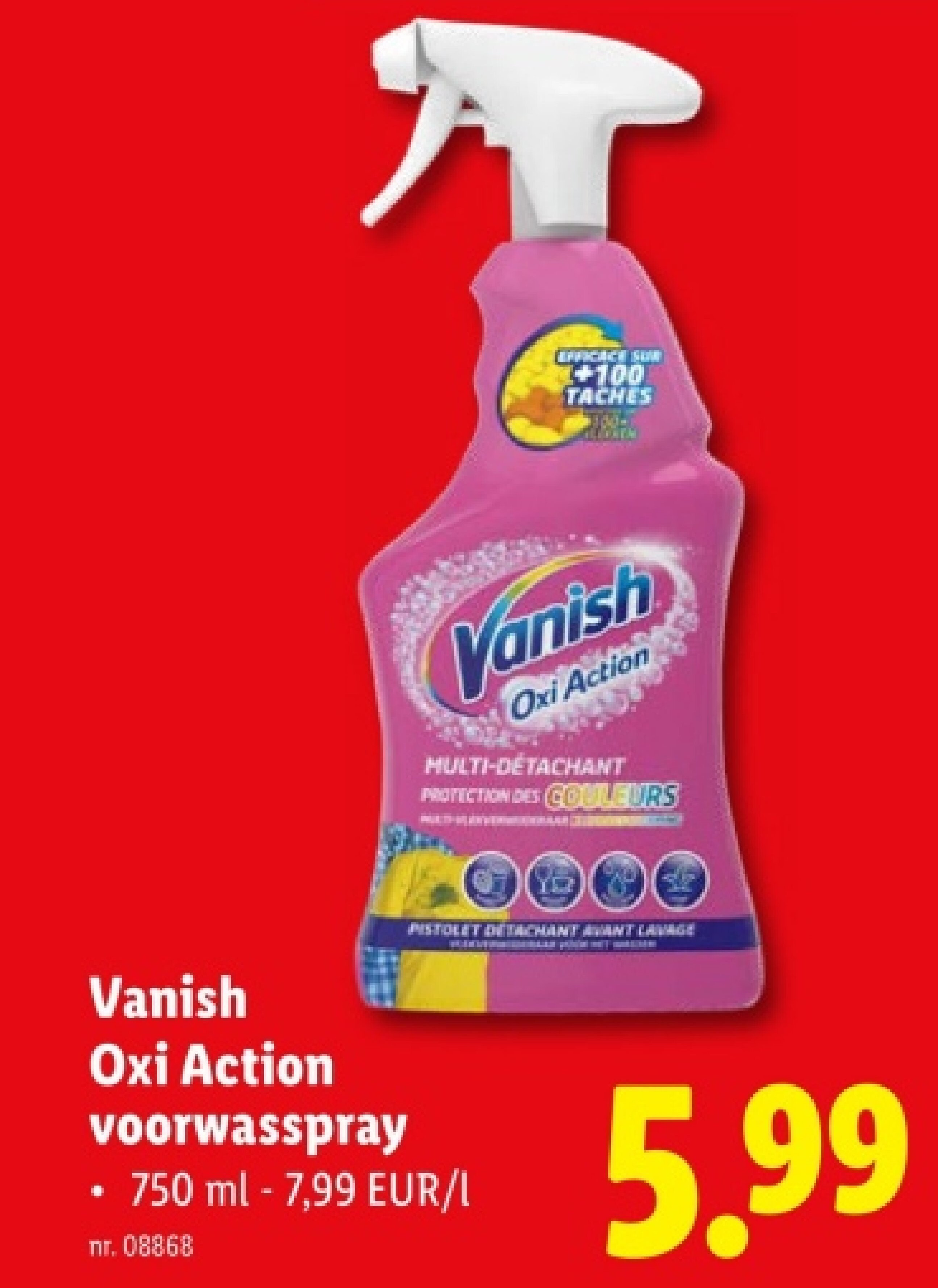 Oxi Action voorwasspray