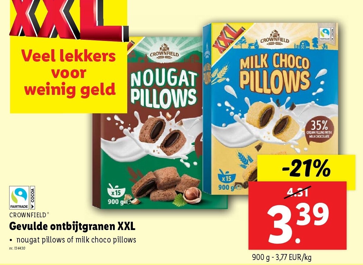 Gevulde ontbijtgranen XXL