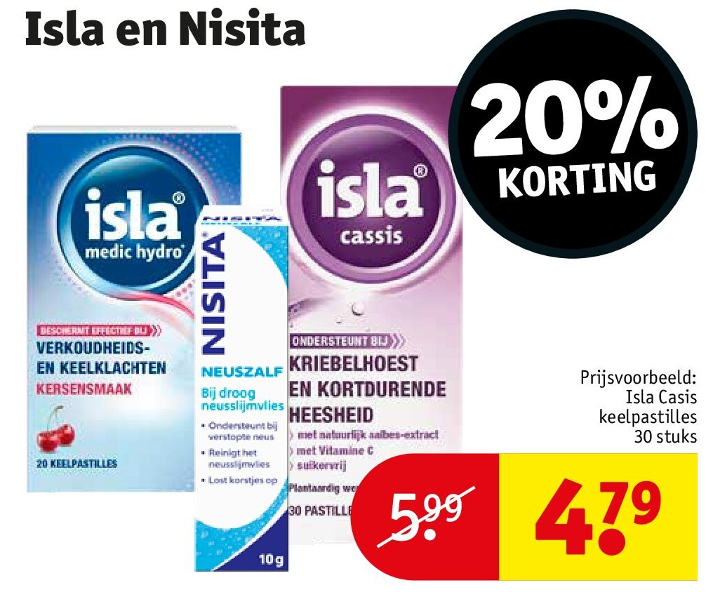 Isla Casis keelpastilles 30 stuks