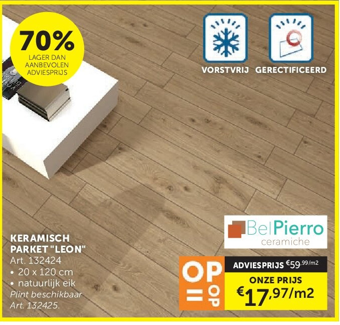 KERAMISCH PARKET "LEON"