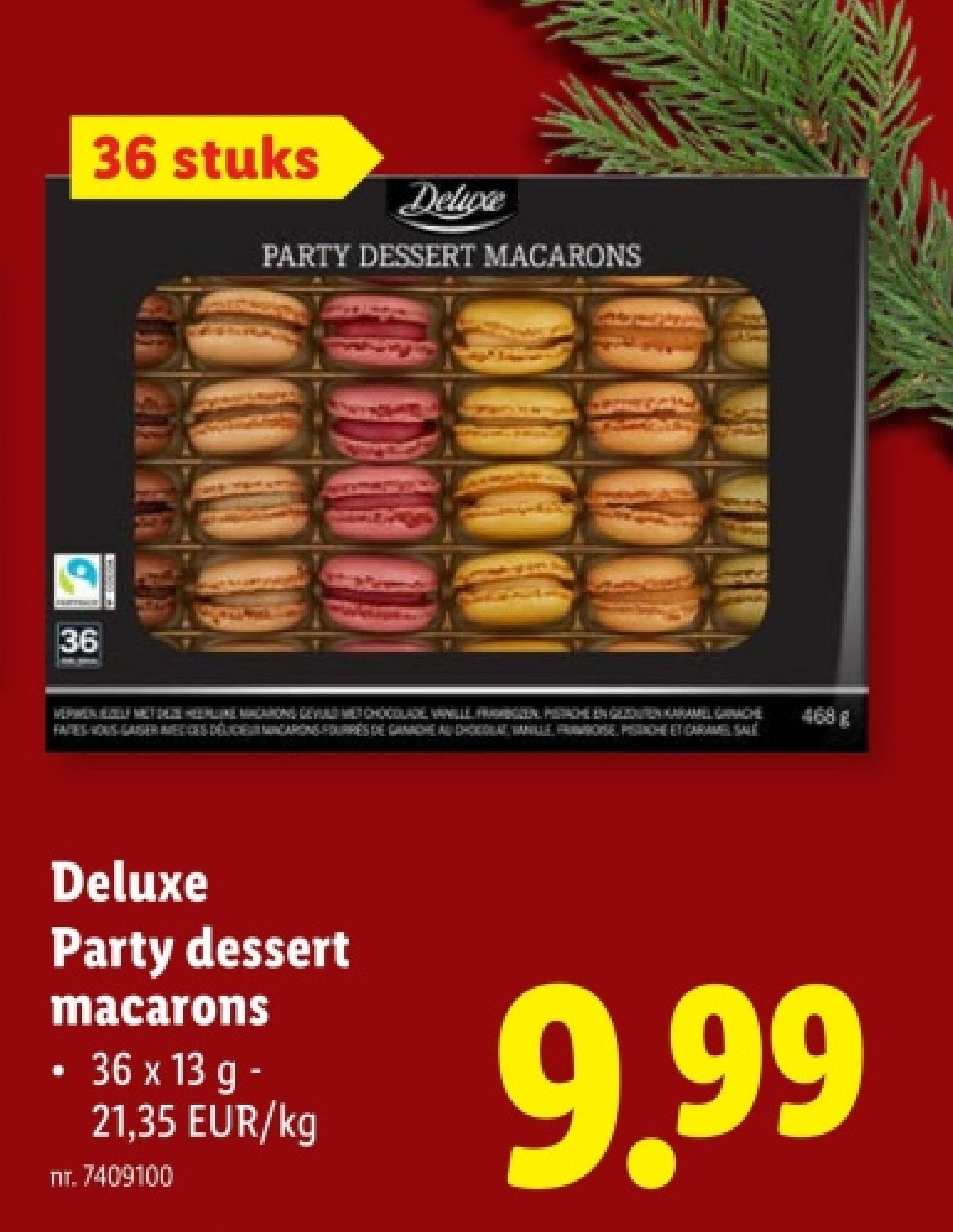 Party dessert macarons