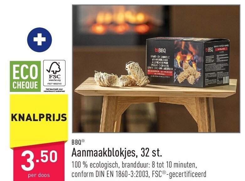 Aanmaakblokjes, 32 st.