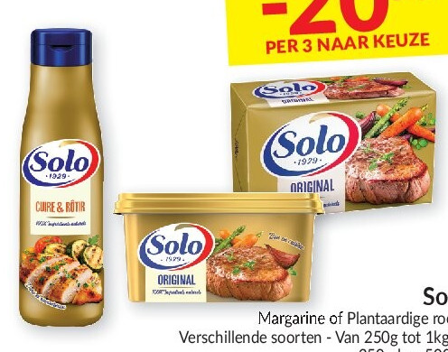 Solo margarine