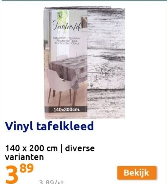 Vinyl tafelkleed