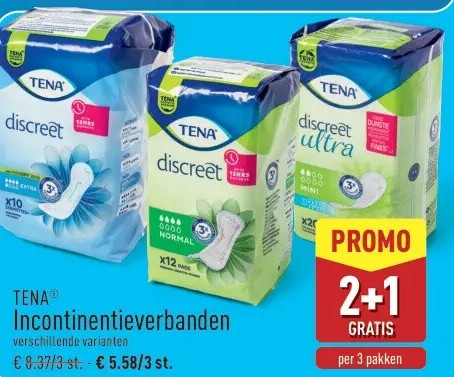 Incontinentieverbanden