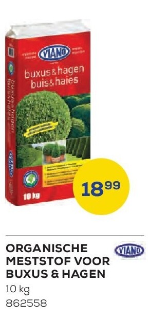 ORGANISCHE MESTSTOF VOOR BUXUS & HAGEN