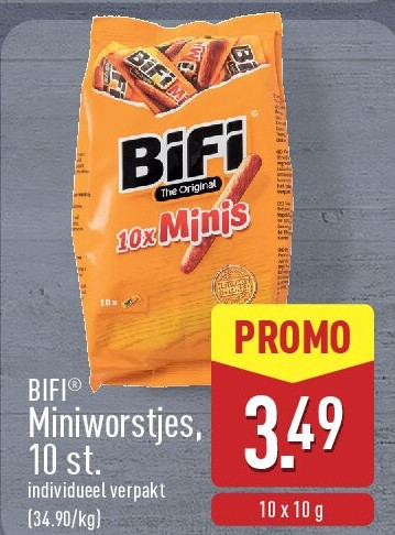 Miniworstjes, 10st.