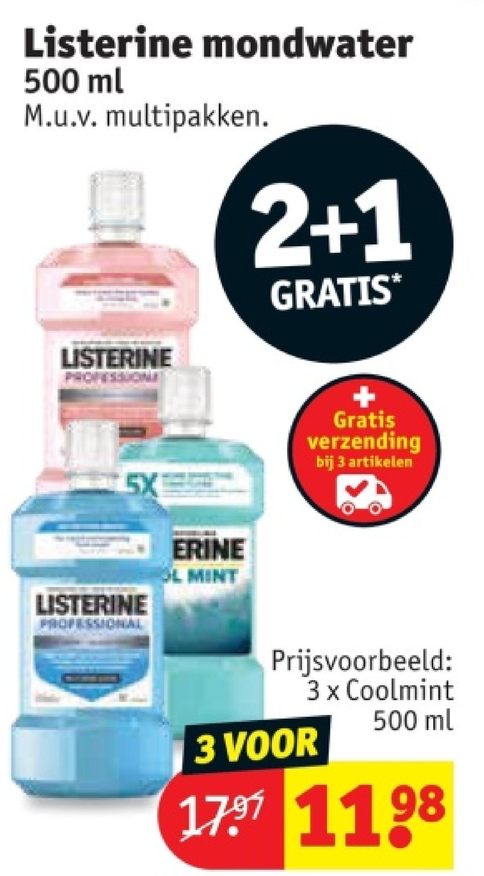 Listerine mondwater