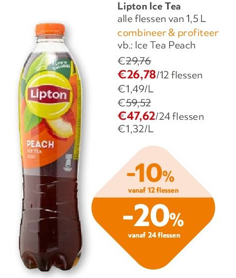 Lipton Ice Tea Ice Tea Peach