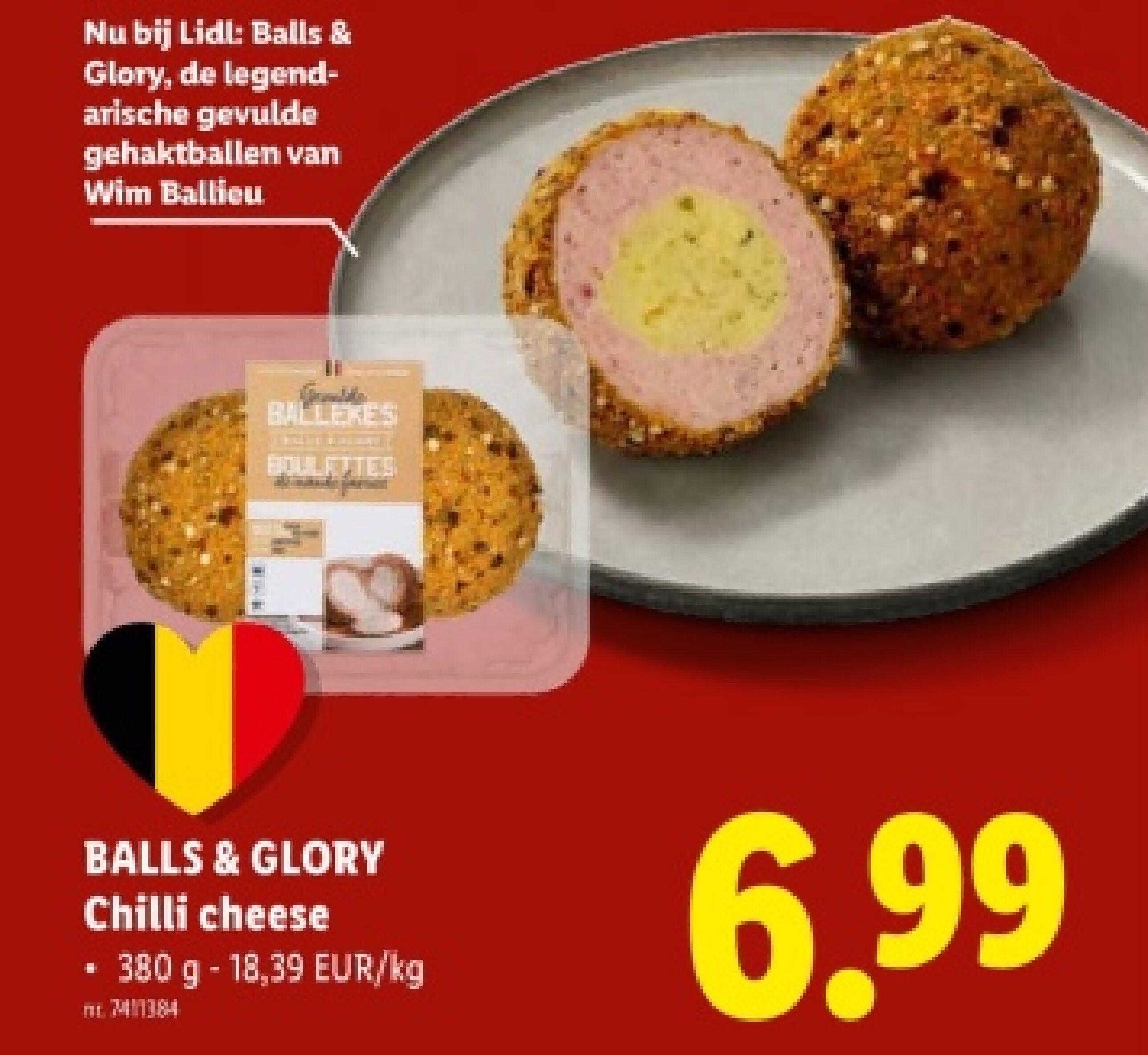 BALLS & GLORY Chilli cheese