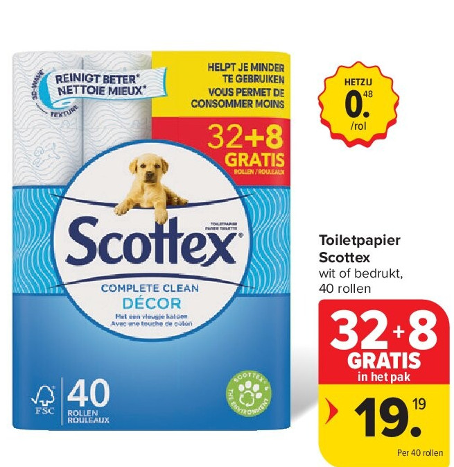 Toiletpapier Scottex